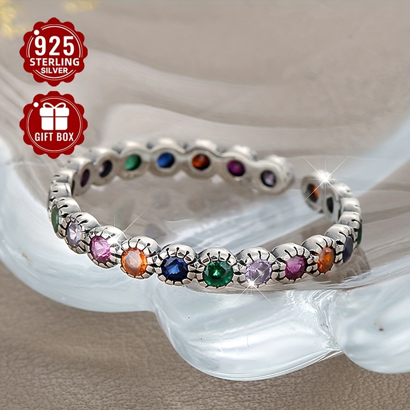 Women's Vintage Flower Open Ring 925 Silver 1.28g